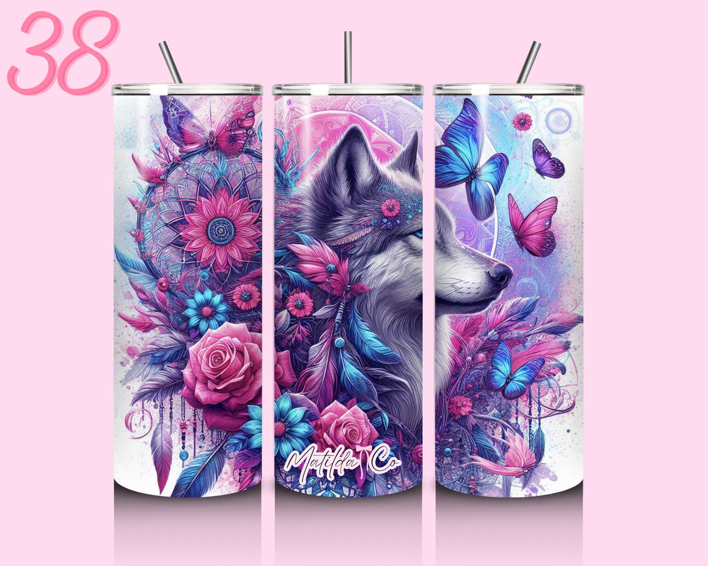 Custom 20oz Sublimation Tumbler