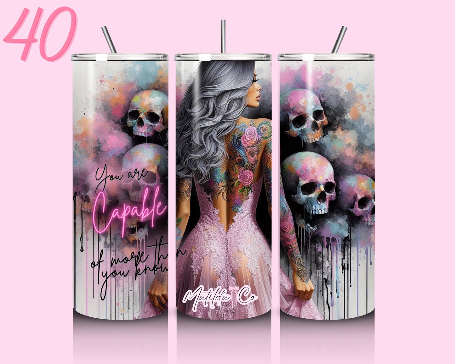 Custom 20oz Sublimation Tumbler
