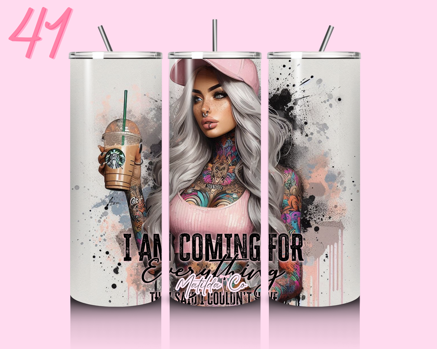 Custom 20oz Sublimation Tumbler