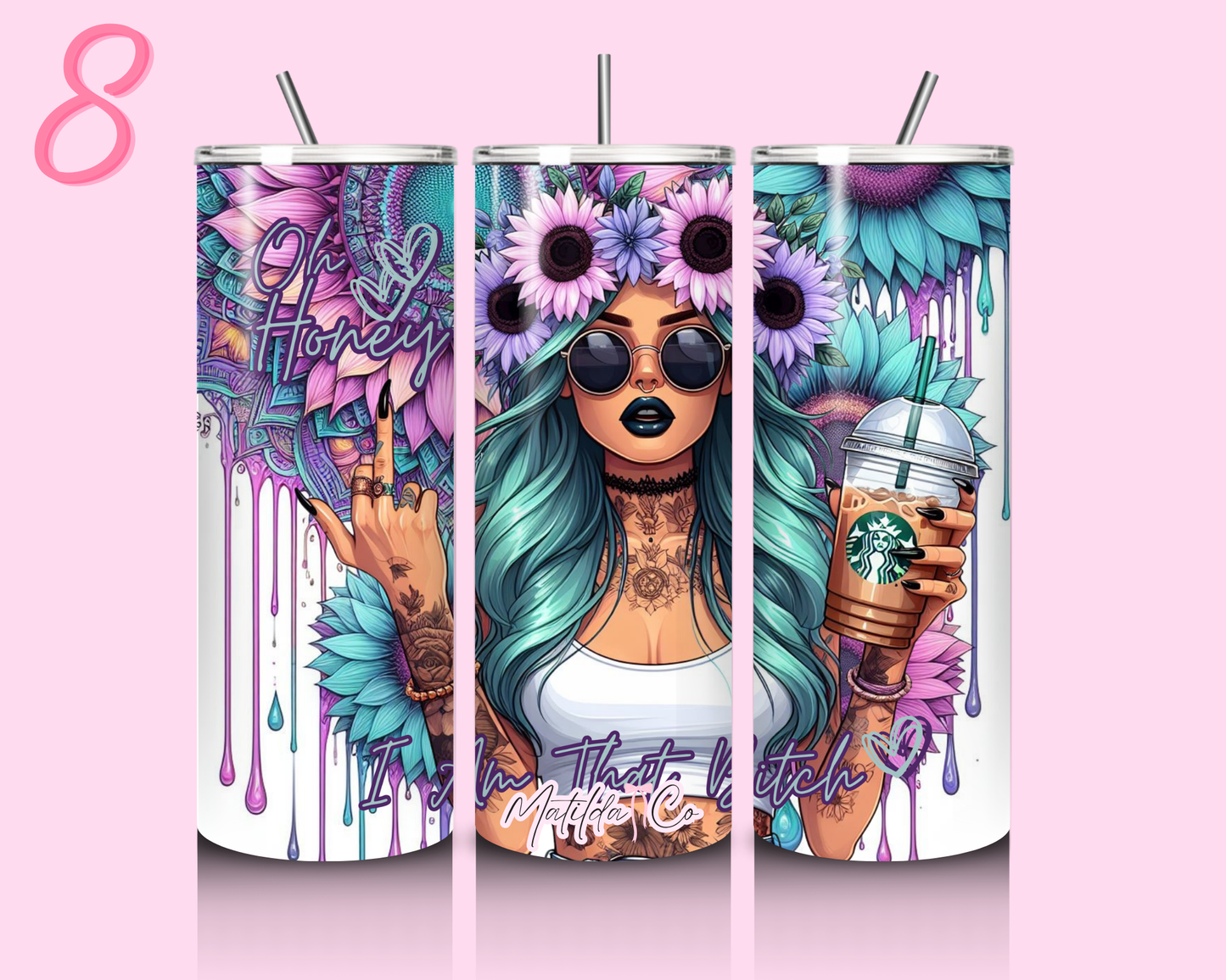 Custom 20oz Sublimation Tumbler