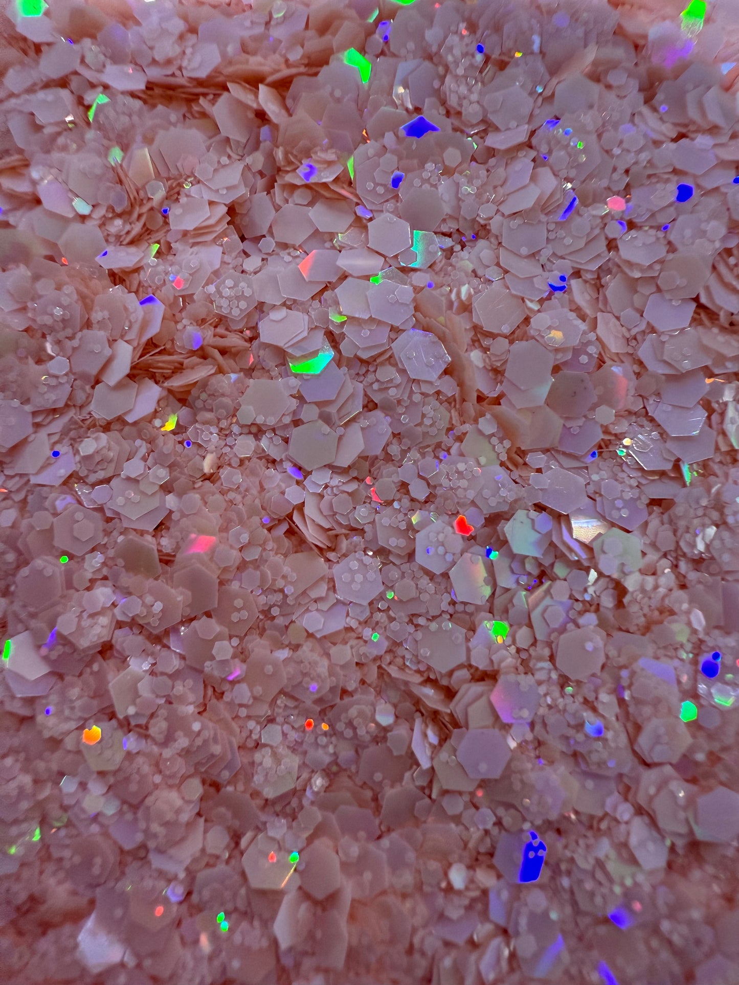 Cotton Candy Chunky Glitter