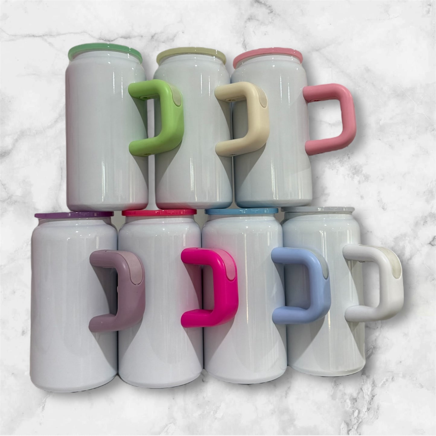 Blank 16oz Handled Sublimation Cup