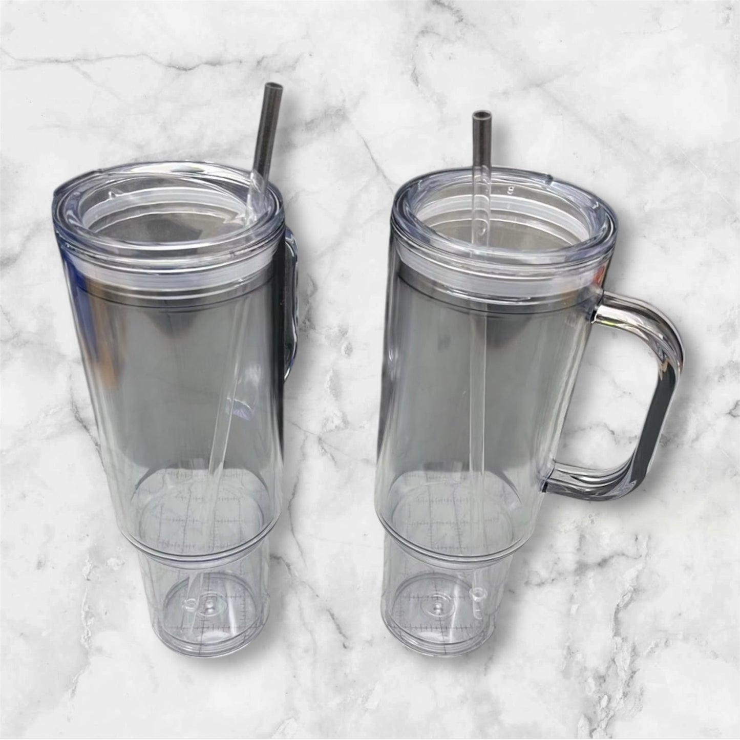 Blank 40oz snow globe Tumbler