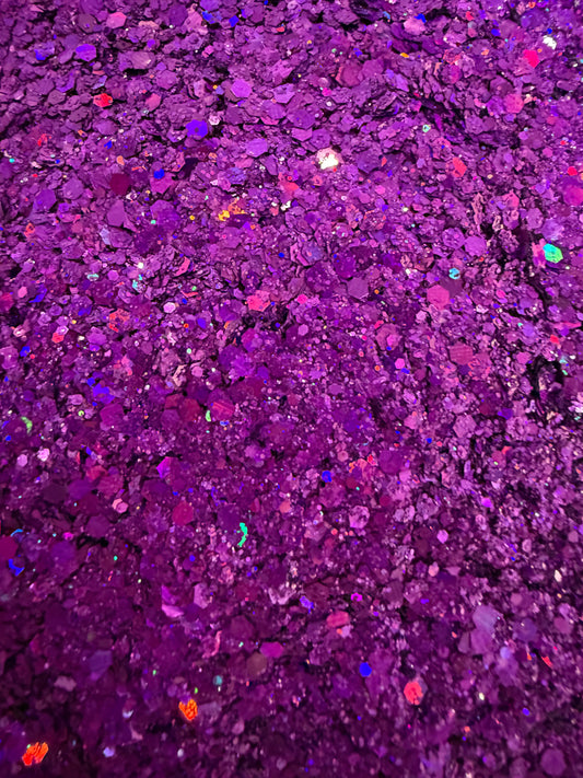 Purple Rain Chunky Glitter