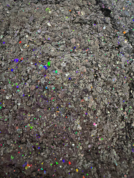 Black Opal Chunky Glitter