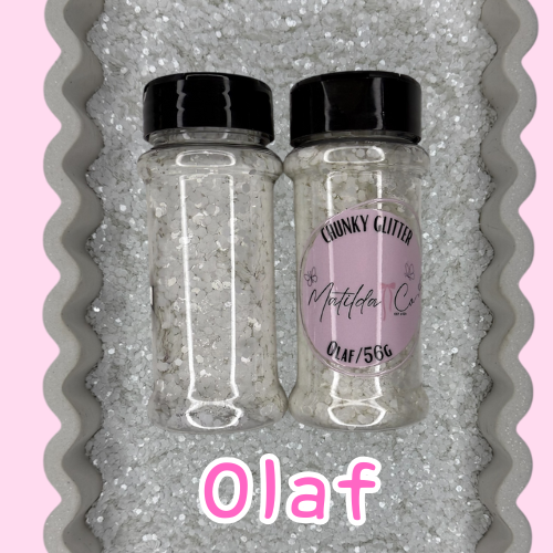 Olaf Chunky Glitter