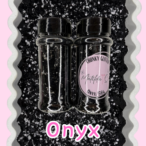 Onyx Chunky Glitter