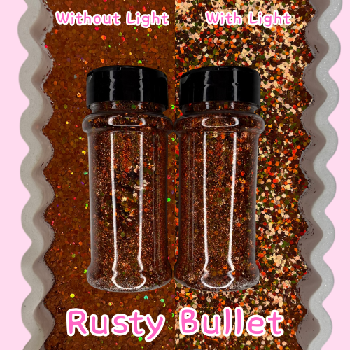 Rusty Bullet Chunky Glitter