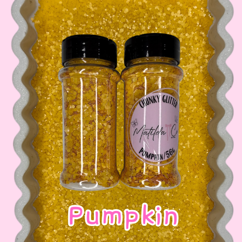 Pumpkin Chunky Glitter