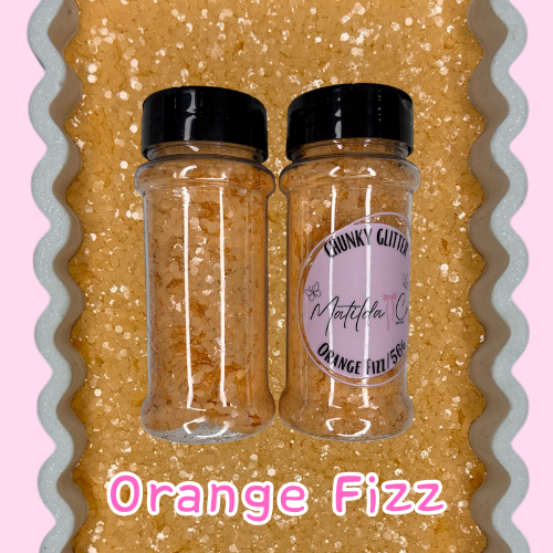 Orange Fizz Chunky Glitter