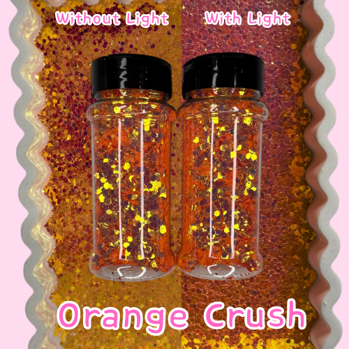 Orange Crush Chunky Glitter