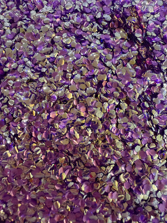 Amethyst Bubble Glitter