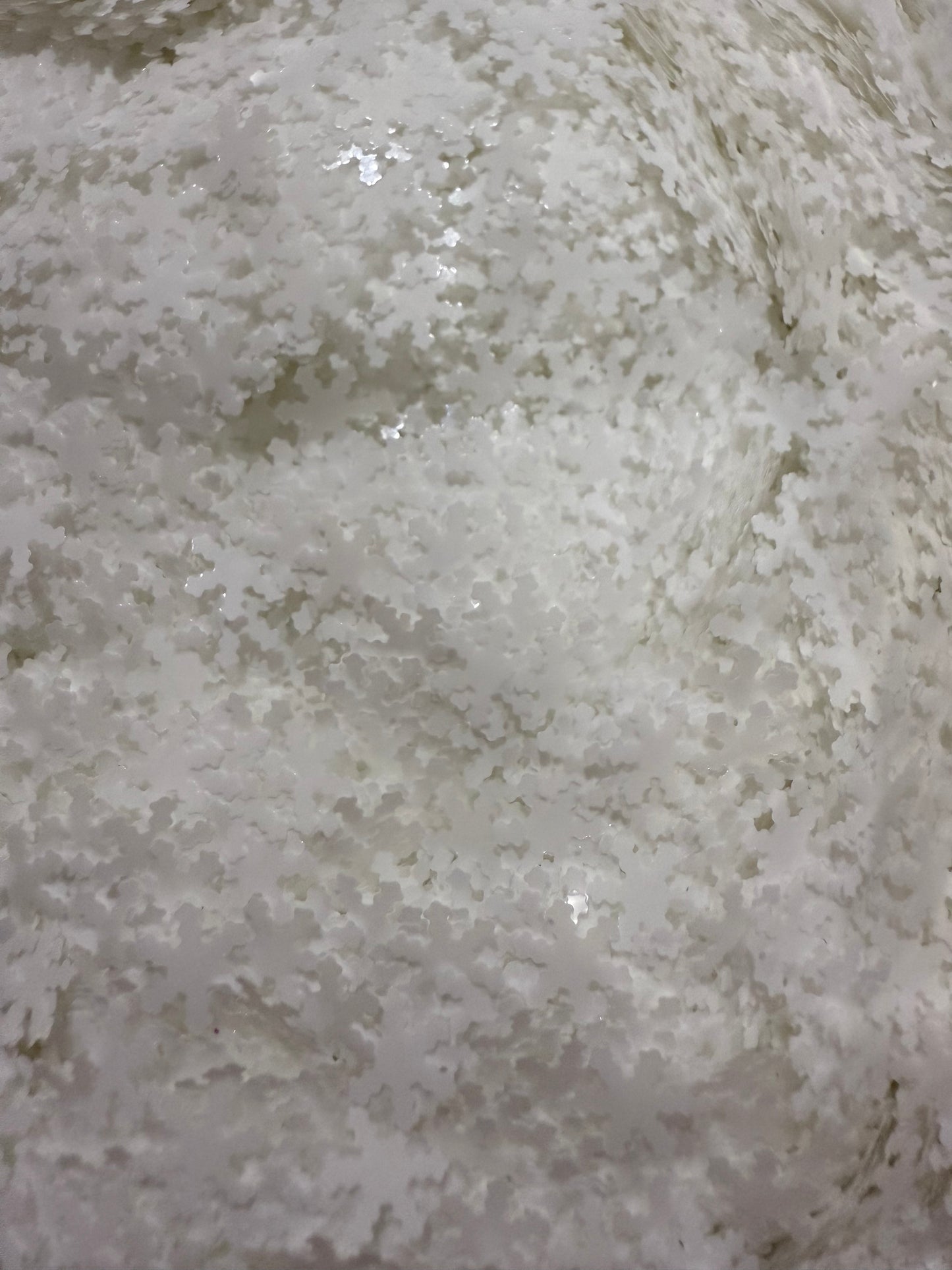 White Snowflake Glitter