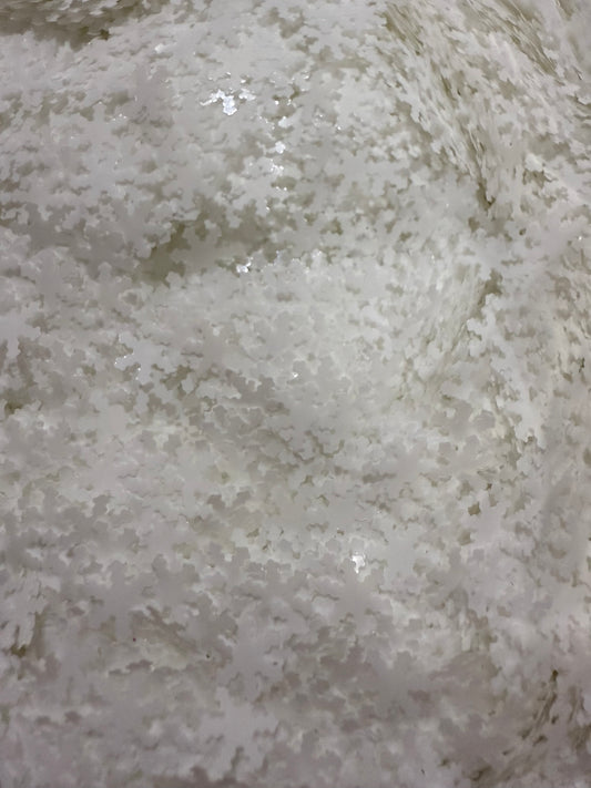 White Snowflake Glitter