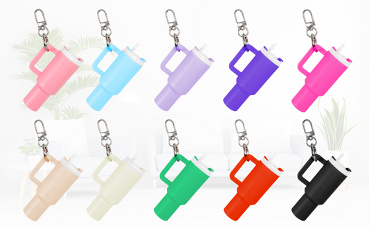 Blank Mini Tumbler Keychain