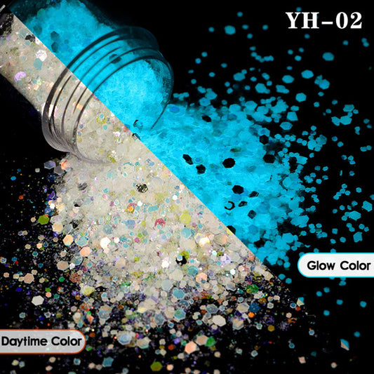 Frosty Glow Chunky Glitter