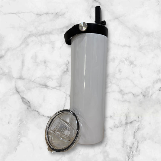 Blank 2in1 20oz Sublimation Water Bottle/Coffee Tumbler