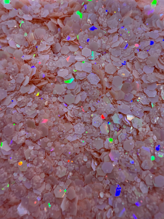 Cotton Candy Chunky Glitter