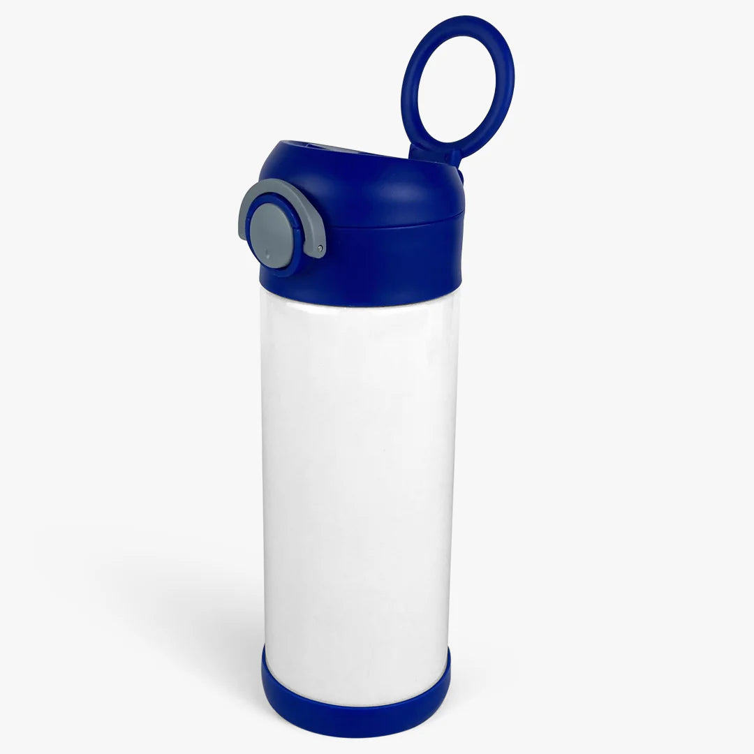 12oz Sublimation Drink Bottle with flip lid