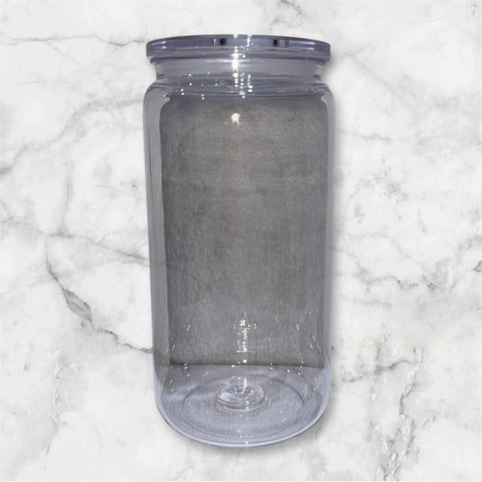 Blank 16oz acrylic Libby