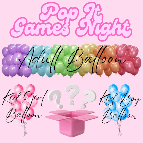 Pop It Games Night